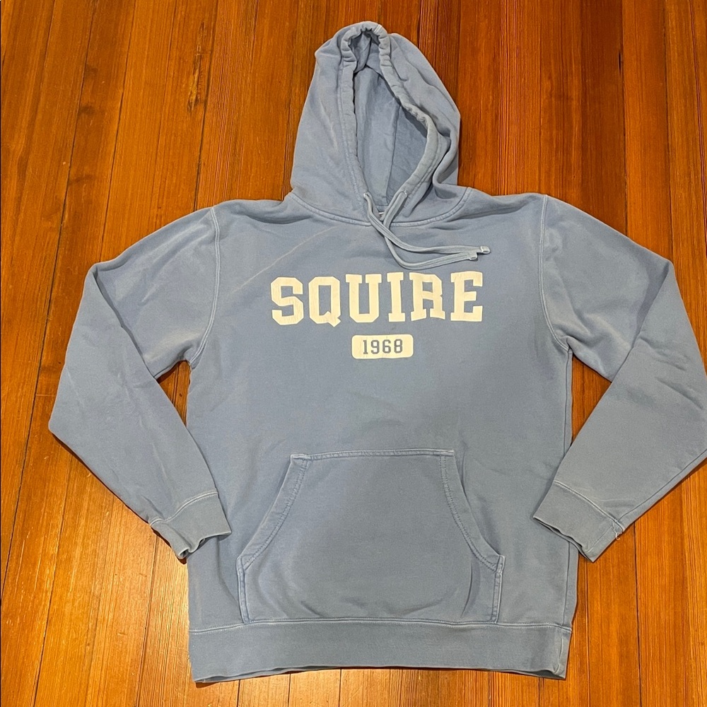 Chatham Squire Blue Hoodie Sweatshirt Medium